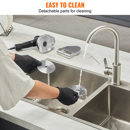 Elektrisk shawarmakniv Turkisk Doner Kebab köttgyroskärare med 2 blad