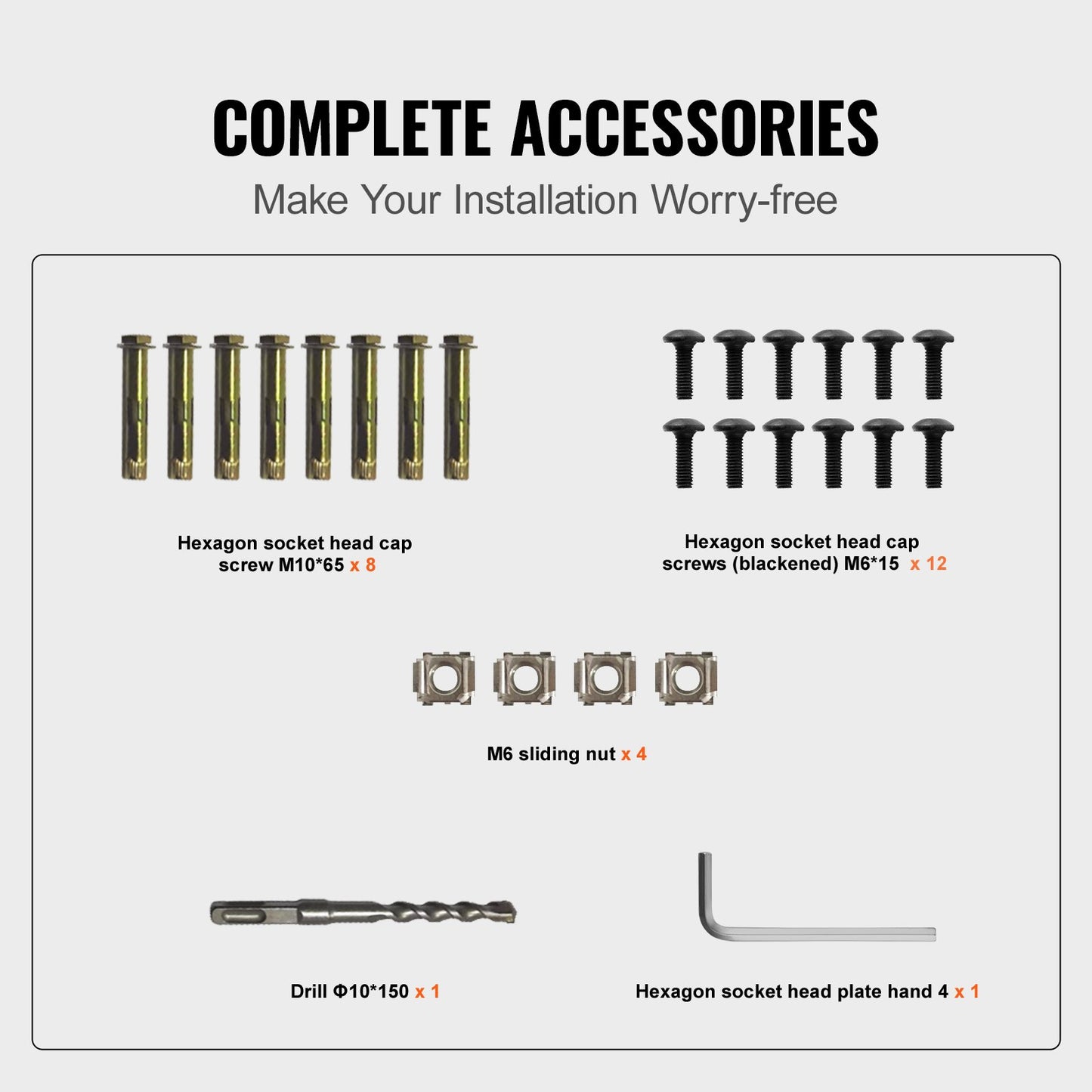 Outdoor Handrail 165LBS Load Handrail Outdoor Stairs Aluminum Stair Handrail 60 x 35" Outdoor Stair Railing Transitional Range from 0 to 30° Staircase Handrail Fits 4-5 Steps with Screw Kit