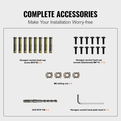 Outdoor Handrail 165LBS Load Handrail Outdoor Stairs Aluminum Stair Handrail 60 x 35" Outdoor Stair Railing Transitional Range from 0 to 30° Staircase Handrail Fits 4-5 Steps with Screw Kit