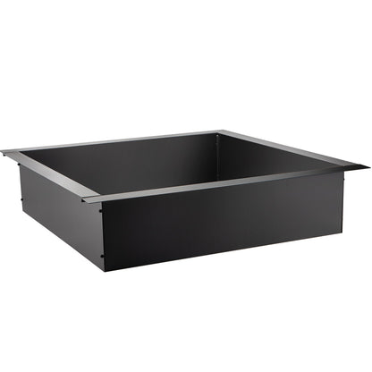 Fire Pit Ring, 36-inch Outer/30-inch Inner Diameter Fire Pit Insert, 1.5mm Thickness Fire Ring, DIY Steel Ring with Pliers in the Ground Fire Pit Liner for Outdoor, Patio, Backyard