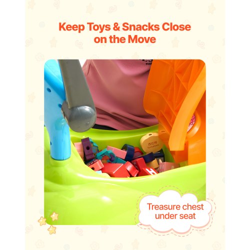 Åkvagn 25 kg Småbarnsvagn med skjutdörr och skyddsräcken för barn |  EU