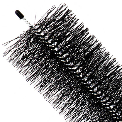 Gutter Guard Brush with 120 FT Length Bristles, 4.33 Inch Dia. Gutter Brush Blade Guard Fits for 5 Inch Gutter, Galvanized Steel Wire Gutter Brush, No Tools, DIY Gutter Blade Guard to Keep Debris Out