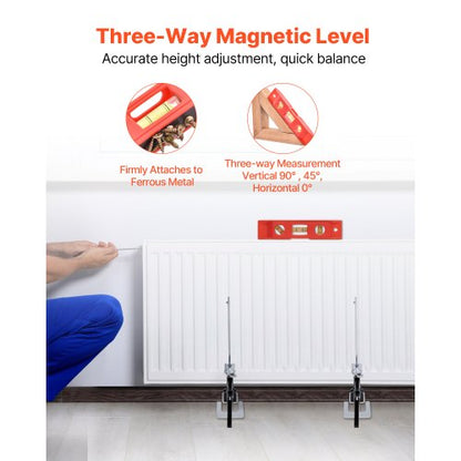 Arbeitssparender Wagenheber 2 Stück 200 kg Kapazität 2 Hubpositionen bis 235 mm Schwarz