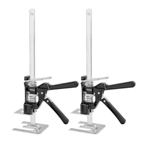 Arbeitssparender Wagenheber 2 Stück 150 kg Tragkraft Hub bis 250 mm Schwarz