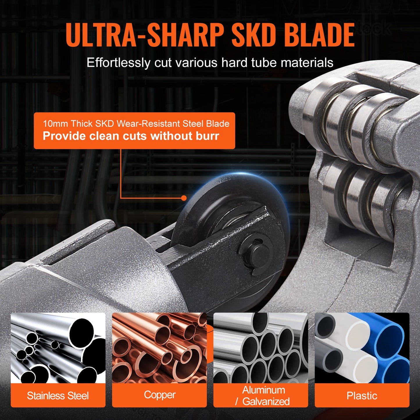 3PCS Rohrschneider-Set Kupferrohrschneider Mini-Rohrschneider Entgratwerkzeug