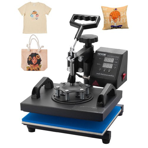Heat Press, 12x10Inch T-Shirt Press Machine, T-shirt Press Heat Press 30x23cm Printing Machine Heat Transfer Sublimation Machine for T-shirts