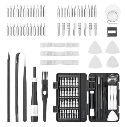 Screwdriver Set, 59-Piece Small Precision Screwdriver Set with Phillips, Flat Head, Torx, Pentalobe Bits, Tweezer for Men, Mini Cleaning Repair Tool Kit for iPhone, MacBook, Laptop, Computer