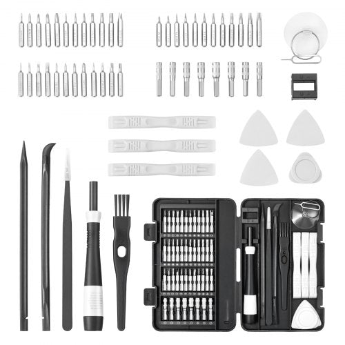 Screwdriver Set, 59-Piece Small Precision Screwdriver Set with Phillips, Flat Head, Torx, Pentalobe Bits, Tweezer for Men, Mini Cleaning Repair Tool Kit for iPhone, MacBook, Laptop, Computer
