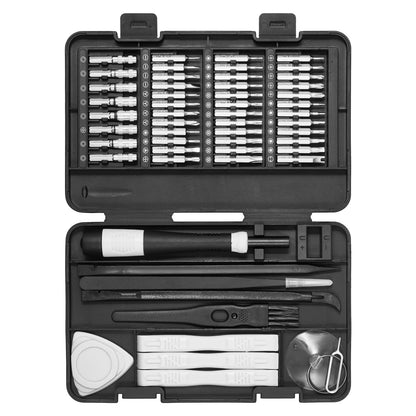 Screwdriver Set, 59-Piece Small Precision Screwdriver Set with Phillips, Flat Head, Torx, Pentalobe Bits, Tweezer for Men, Mini Cleaning Repair Tool Kit for iPhone, MacBook, Laptop, Computer