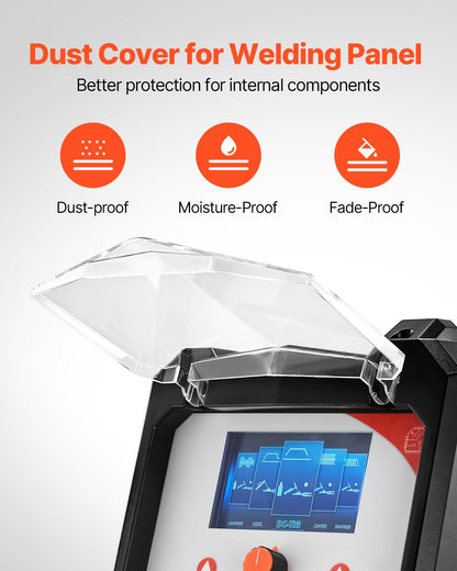 TIG Welder, 200A 6-In-1 Aluminum Welding Machine (LED Display) - AC TIG/DC TIG/AC Pulse TIG/DC Pulse TIG/Spot TIG/MMA(Stick), 110&220V Dual Voltage Electric Welder with Synergic Control IGBT