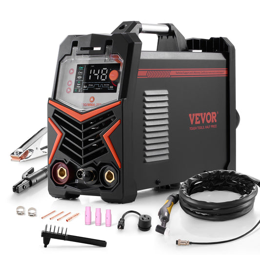 TIG Welder 3-i-1 svetsmaskin Pulse MMA Stick IGBT Inverter LED