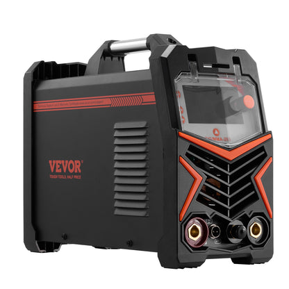 TIG Welder, 205A 3-In-1 Welding Machine (Large LED Display)- DC TIG/DC Pulse TIG/MMA(Stick), 110&220V Dual Voltage Electric Welder with IGBT Inverter High-Frequency Start