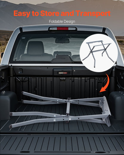 Table Saw Foldable Stand 350 lbs Load Capacity Portable Table Saw Stand