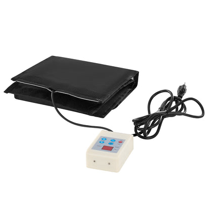 5 Gal Metal Drum Heater 250W 0-145℉ Adjustable with Independent Thermostat