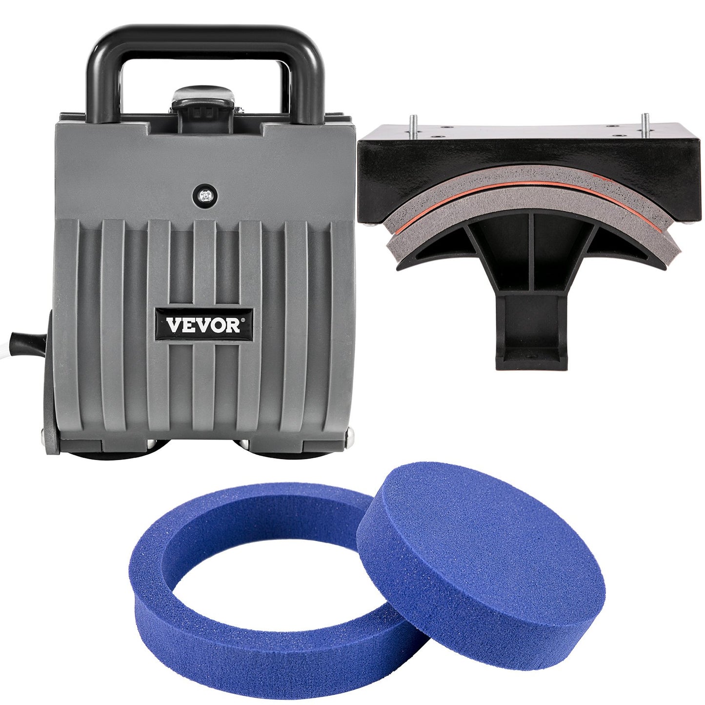 Heat Press Machine 12 x 15 Inch 5 In 1 Skjorte Printing Machine 360° Rotation Swing Away Heat Press 5 In 1 Heat Press 1000W Sublimeringsmaskin Dual-Tube Uppvärmning för DIY T-muggar och skjortor Keps