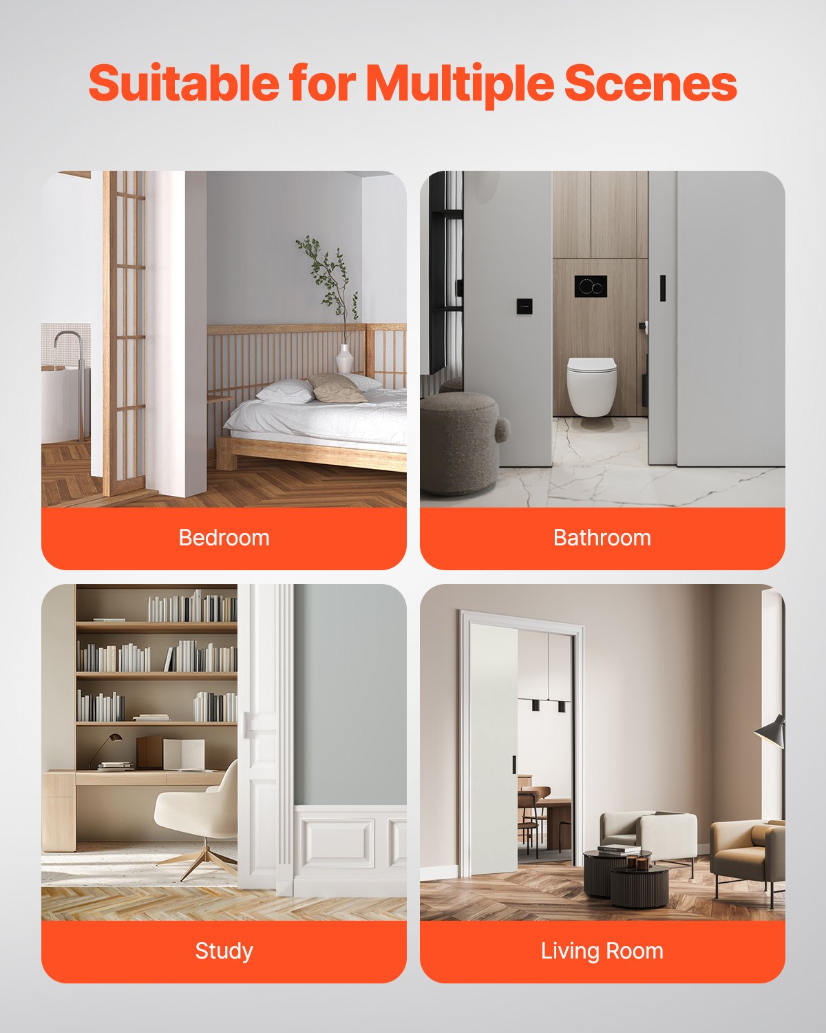 Pocket Door Track Kit 6 ft Heavy Duty Pocket Door Hardware Kit 3 Wheels