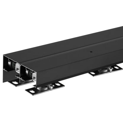 Bypass Door Hardware 8ft Bypass Closet Door Track Kit för 2-dörrars system