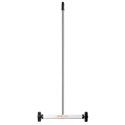 Magnetic Sweeper with Wheels 15inch Mini 8 lbs Capacity Adjustable Handle
