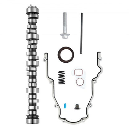 LS Truck Cam Kit, 9-Piece Set, Includes Timing Gasket, Pushrods Springs & Seals, Compatible with 1999-2013 GM Gen3/4 Norris Trucks, Fits 4.8L, 5.3L, 6.0L, 6.2L LS Engines, OE 12625437 SP011-16