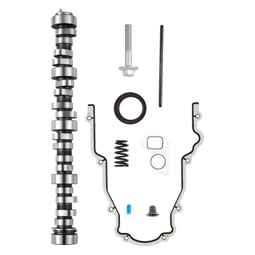 LS Truck Cam Kit, 9-Piece Set, Includes Timing Gasket, Pushrods Springs & Seals, Compatible with 1999-2013 GM Gen3/4 Norris Trucks, Fits 4.8L, 5.3L, 6.0L, 6.2L LS Engines, OE 12625437 SP011-16