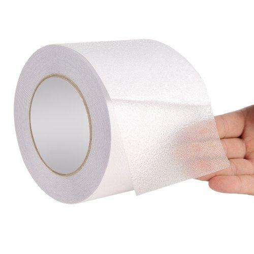 Anti-Slip Tape, 30 FT x 4 inch Transparent Non-Slip Grip Tape for Indoor & Outdoor Use, Ultra-Clear Non Skid Traction Treads for Bathrooms Boats Stairs Pools, Safe & Comfortable for Bare Feet