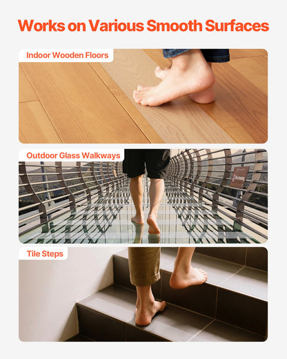 Anti-Slip Tape, 30 FT x 4 inch Transparent Non-Slip Grip Tape for Indoor & Outdoor Use, Ultra-Clear Non Skid Traction Treads for Bathrooms Boats Stairs Pools, Safe & Comfortable for Bare Feet