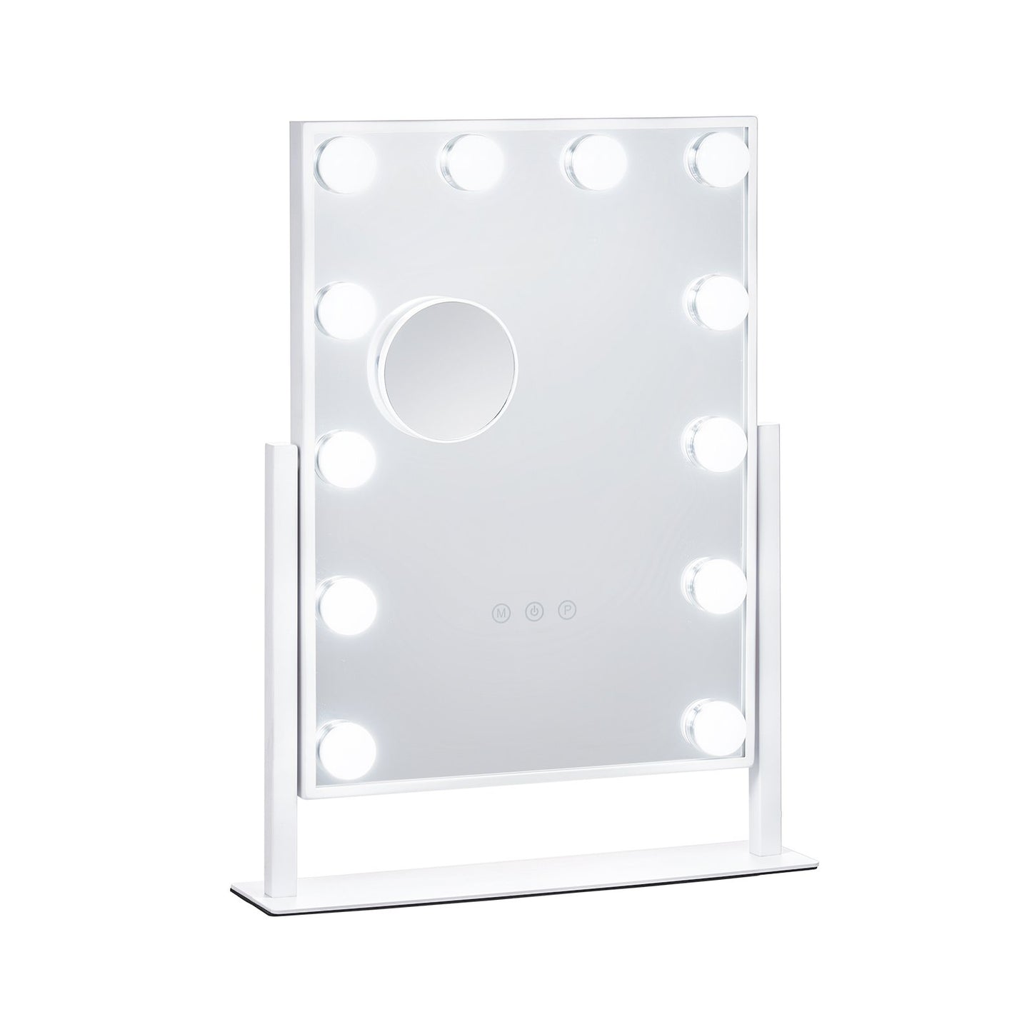 Hollywood Makeup-sminkspegel med lampor 5x förstoring 16,1x11,8 tum