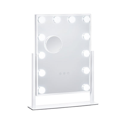 Hollywood Makeup-sminkspegel med lampor 5x förstoring 16,1x11,8 tum