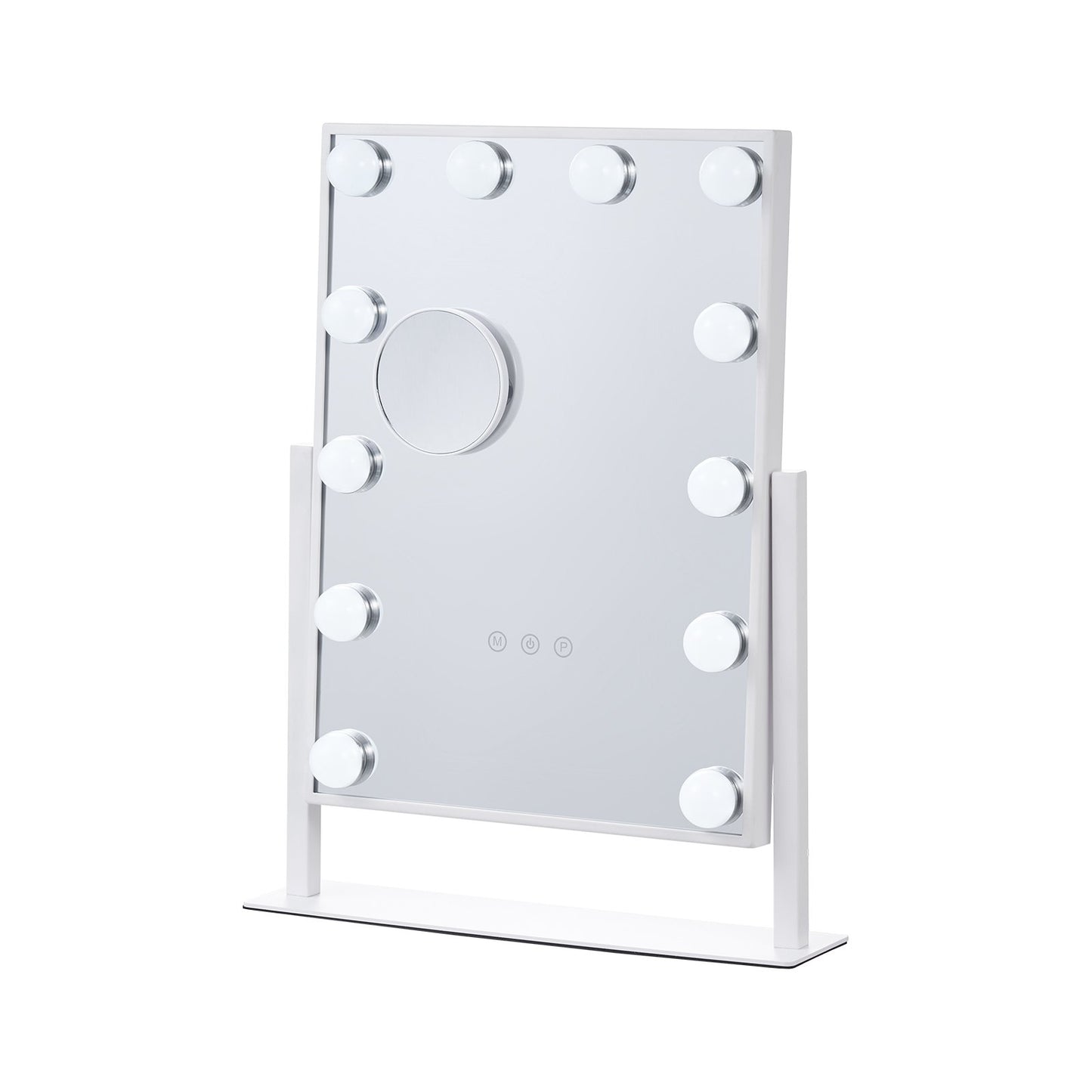 Hollywood Makeup-sminkspegel med lampor 5x förstoring 16,1x11,8 tum