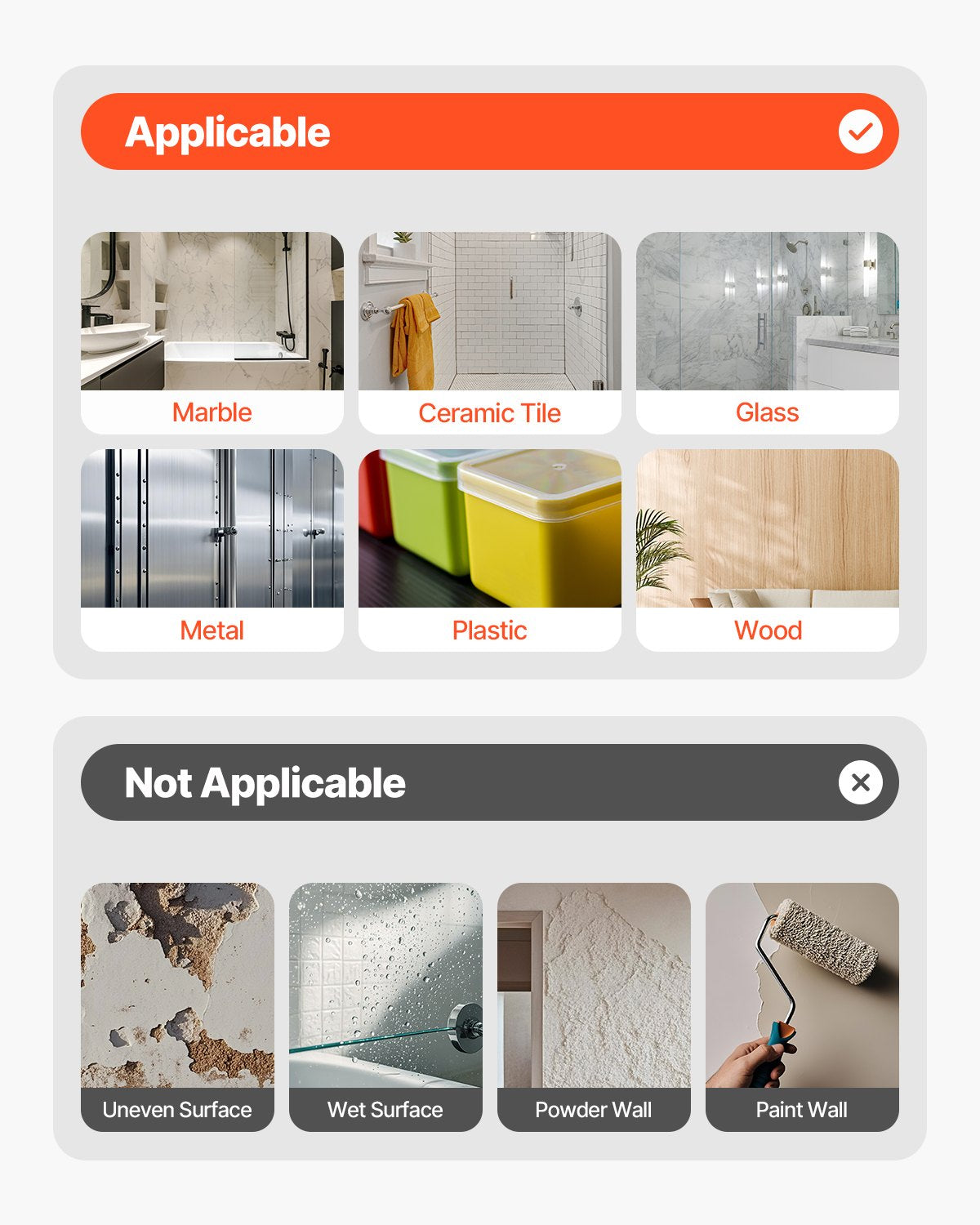 Double Sided Tape Heavy Duty, 16 ft Nano Mounting Tape( 3 Pack), Strong Adhesive & Reusable, Clear Two Sided Wall Tape, Removable Poster Picture Hanging Strips for Home Office Car Outdoor Use