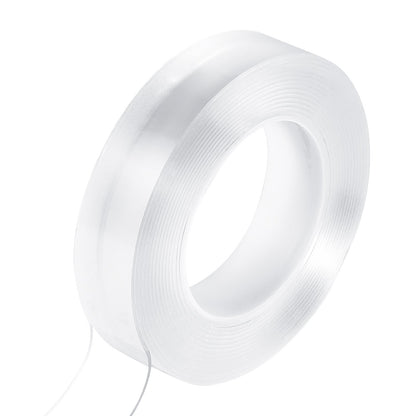 Double Sided Tape Heavy Duty, 16 ft Nano Mounting Tape( 3 Pack), Strong Adhesive & Reusable, Clear Two Sided Wall Tape, Removable Poster Picture Hanging Strips for Home Office Car Outdoor Use