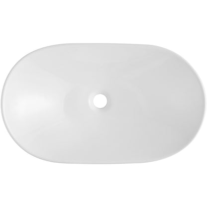 Modernes Keramikwaschbecken, 59,4 x 36,8 cm, Badezimmerschrank, Arbeitsplatte