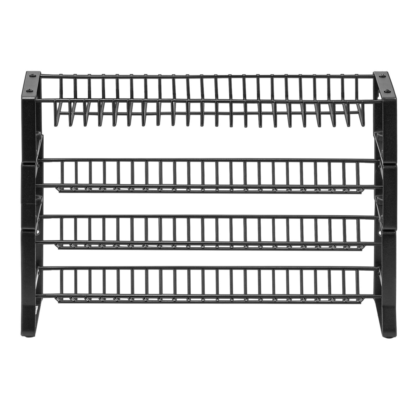 Detachable Spice Rack Organizer for Cabinet, 4 Tie Stackable Seasoning Organizer, Spice Jars Kitchen Storage for Countertop Kitchen Pantry Cupboard, 15.8x10.7 in