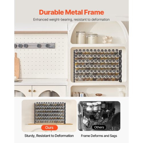 Kryddställ Organizer för skåp Kök Kryddor Organizer 23x16 tum |  EU