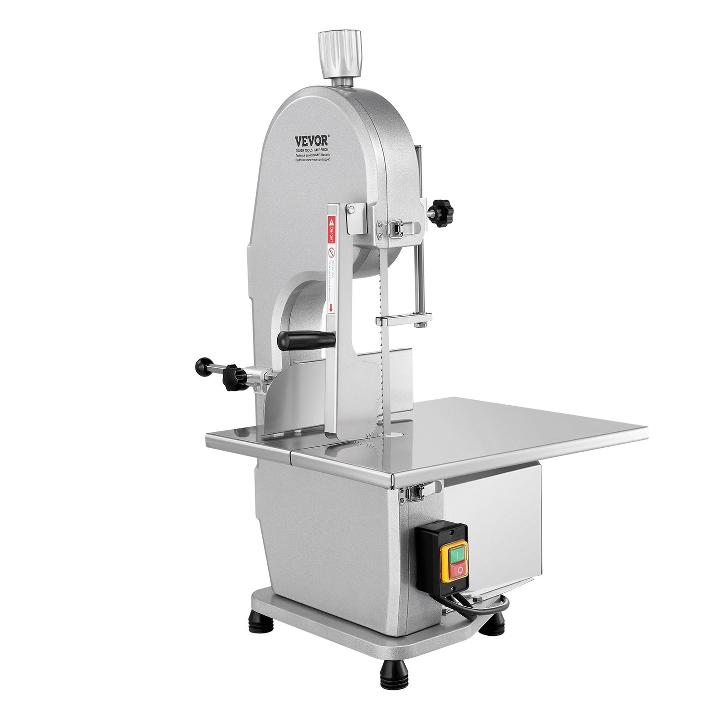 1800W kommersiell elektrisk köttbandsåg rostfritt stål bensågmaskin