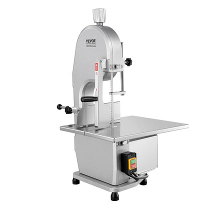 1800W kommersiell elektrisk köttbandsåg rostfritt stål bensågmaskin