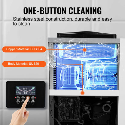 Softeismaschine 10L/H Ersatz für eine Geschmacksrichtung auf der Arbeitsplatte