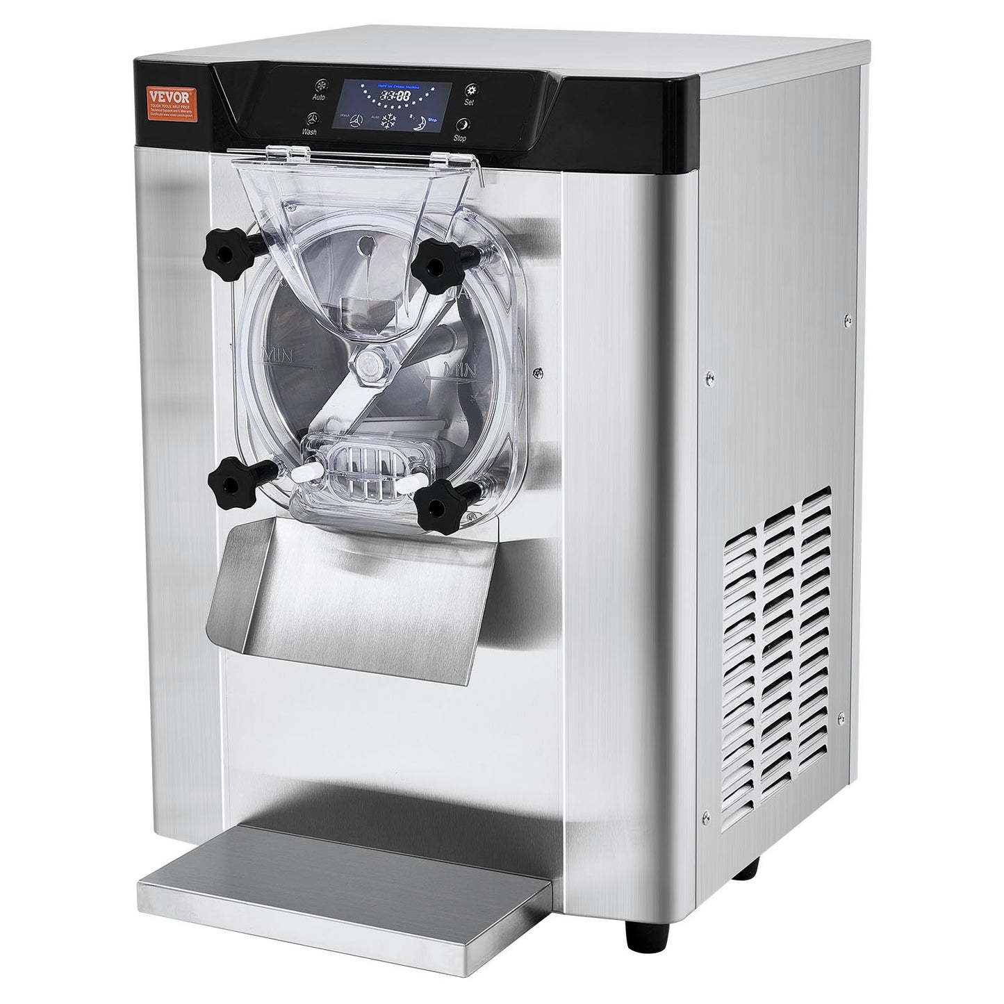 Kommerzielle Eismaschine für harte Portionen, 12 l/h, für einfachen Geschmack.