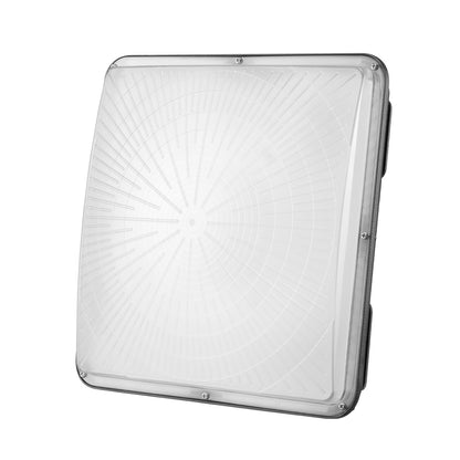 LED-Überdachungsleuchte, 150 W, 16500 lm, 5000 K, Tageslicht, Außenüberdachungsbeleuchtung, IP65