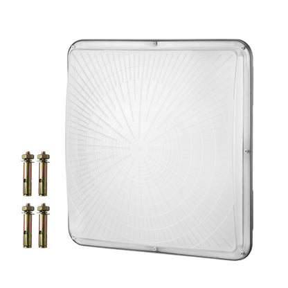 LED-Überdachungsleuchte, 150 W, 16500 lm, 5000 K, Tageslicht, Außenüberdachungsbeleuchtung, IP65