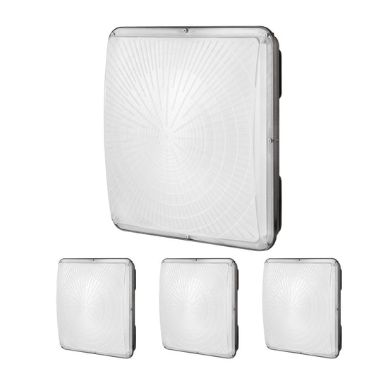 4 PCS LED Baldachin Licht 150W 16500LM 5000K Tageslicht Outdoor Baldachin Beleuchtung