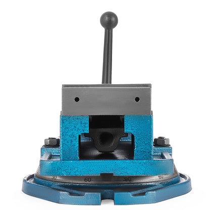 Milling Vise 4 Inch,Bench Clamp Vise High Precision Clamping,Mill Vise Ductile Iron Material with 360 Degree Swiveling Base