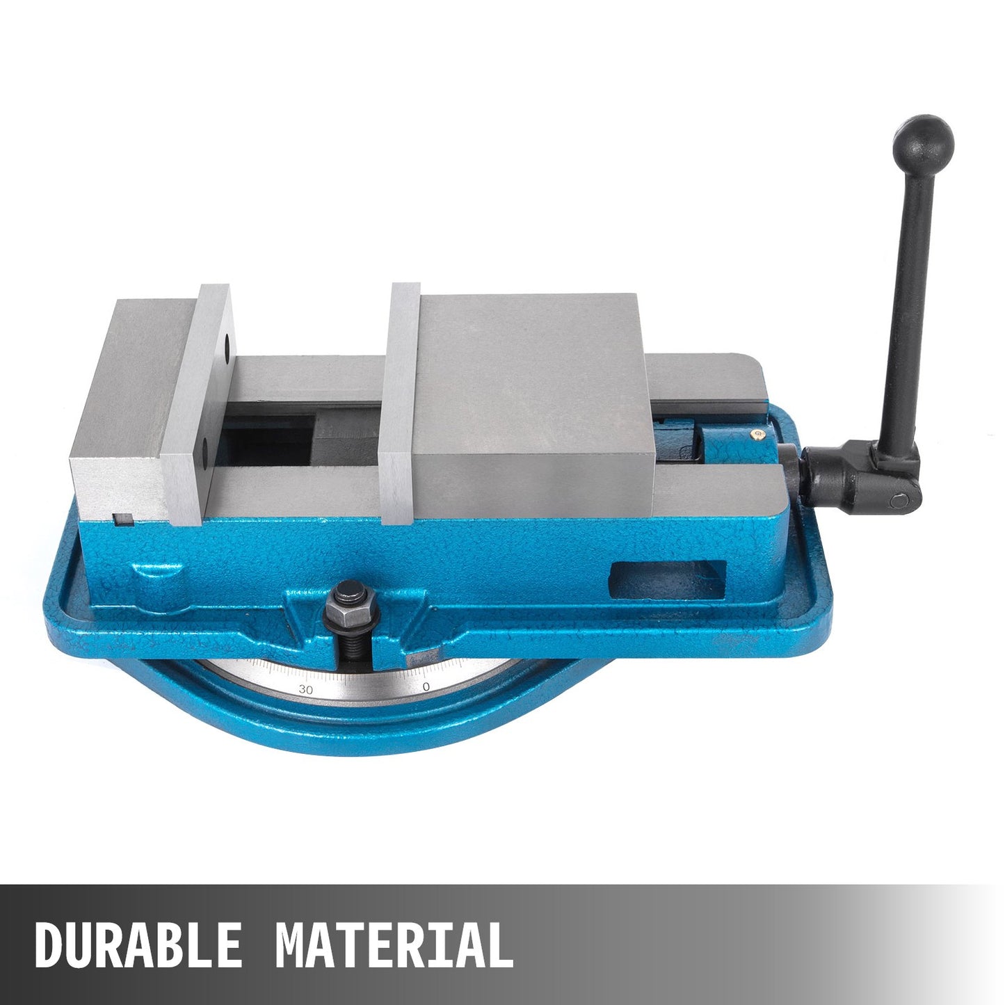 6 Inch Heavy Duty Milling Vise Bench Clamp Vise High Precision Clamping Vise 6 Inch Jaw Width with 360 Degrees Swiveling Base CNC Vise
