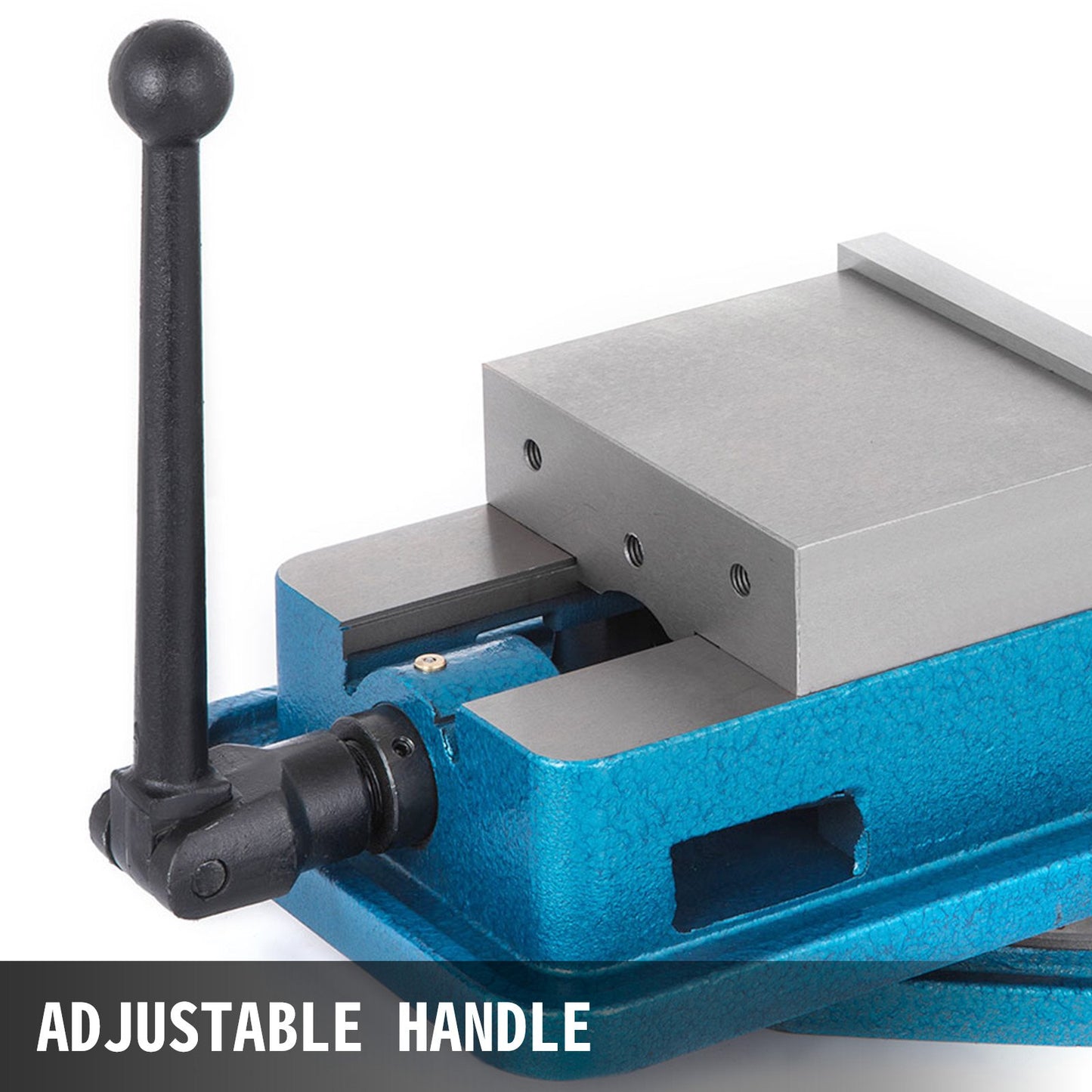 6 Inch Heavy Duty Milling Vise Bench Clamp Vise High Precision Clamping Vise 6 Inch Jaw Width with 360 Degrees Swiveling Base CNC Vise