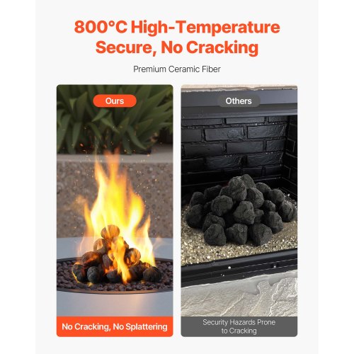 3-5 cm 25 Stk. Lavasteine Feuersteine Wiederverwendbare Feuersteine