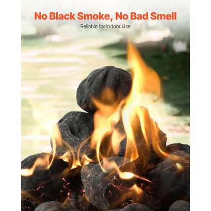 3-5 cm 25 Stk. Lavasteine Feuersteine Wiederverwendbare Feuersteine