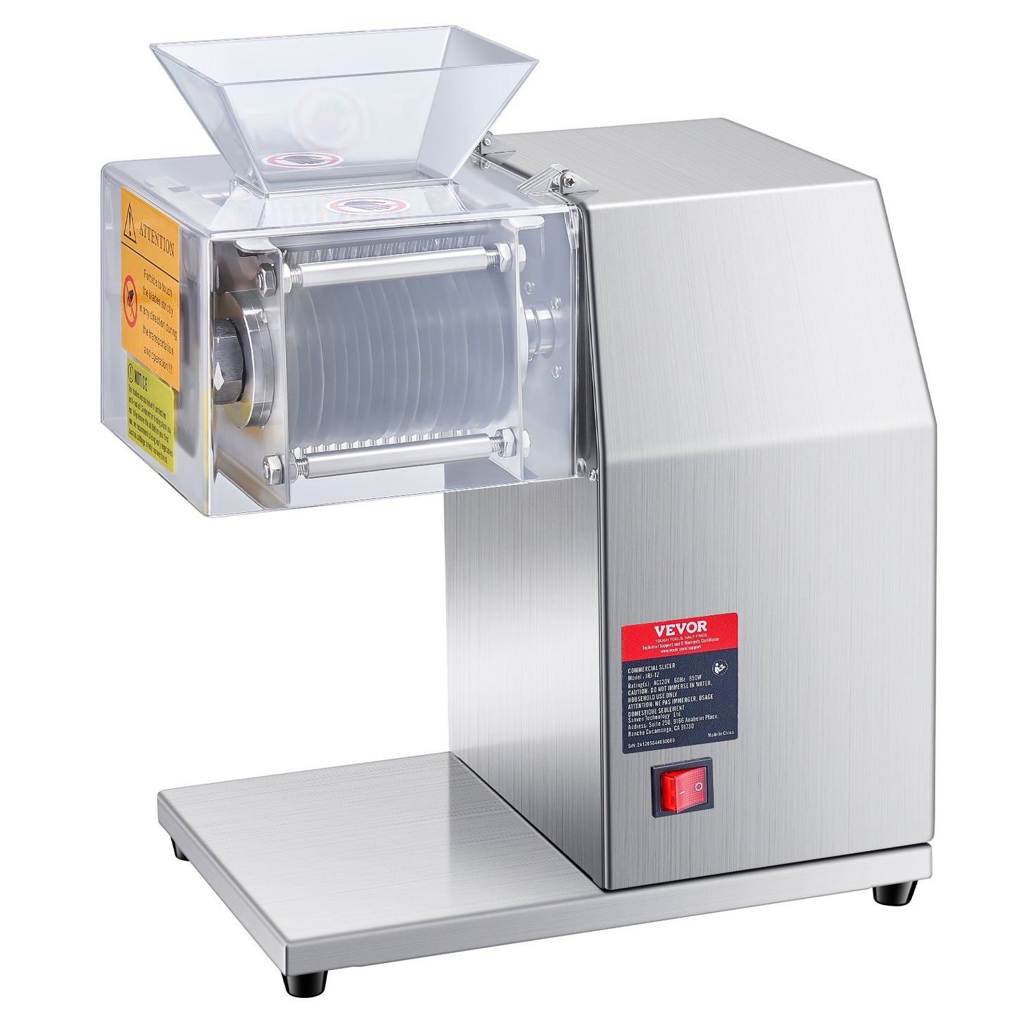 Electric Meat Slicer 850W Commercial Meat Slicer Cutting Machine