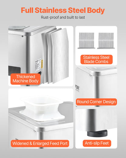 Electric Meat Slicer 550W Commercial Meat Slicer Cutting Machine