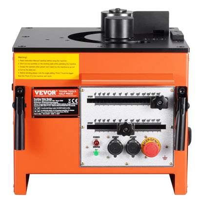 Benchtop Electric Rebar Bender 1700W 3 Angle Up to 1 Inch #8 (4-25 mm)