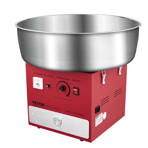 Commercial Cotton Candy Machine Cotton Candy Machine 1000W for Party Red | EU